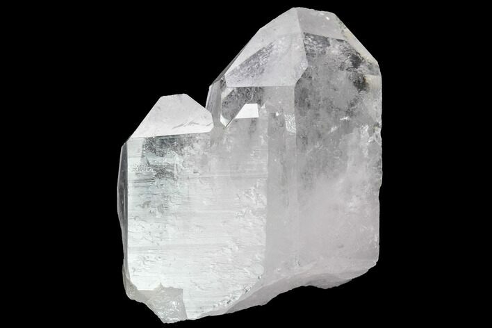 Clear Quartz Crystal Cluster - Brazil #91559